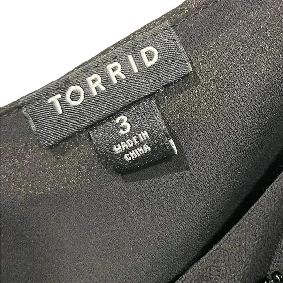 Torrid Sophie Chiffon Beaded Swing Cami tank size 3 - Picture 3 of 6